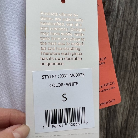 NWT GOTTEX White Golf Tennis Tiered Athletic Skort size Small - Picture 6 of 14